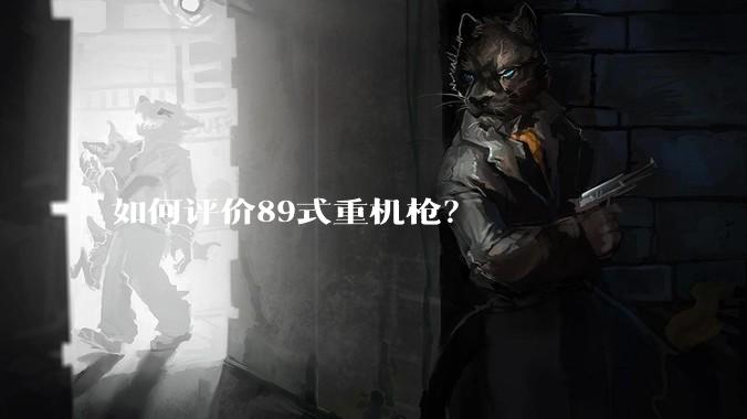 如何评价89式重机枪？