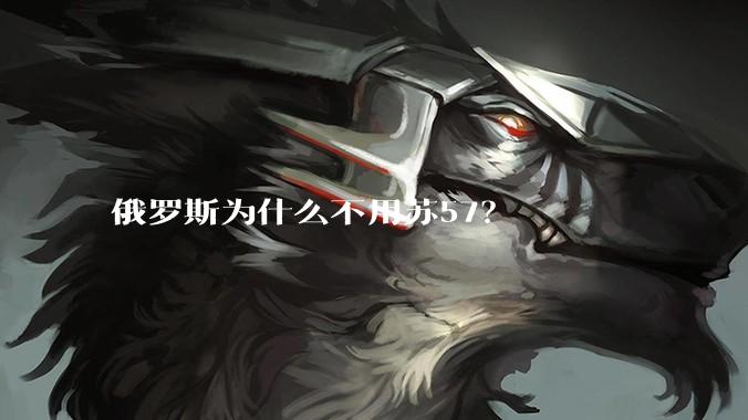 俄罗斯为什么不用苏57？