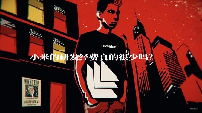 小米的研发经费真的很少吗？